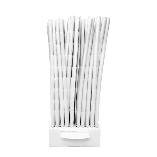 84mm - 26mm 1 1/4 Bleached Pre-rolled Cones - (900 Count)