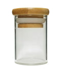1 Oz Airtight Glass Jar With Bamboo Lid - 200 Count