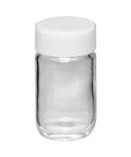 2 oz Clear Round Glass Jar With Matte Cap - 192 Count