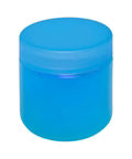 2 Oz Frosted Glass Jar With Plastic Lid - 200 Count