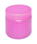 2 Oz Frosted Glass Jar With Plastic Lid - 200 Count