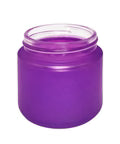 2 Oz Frosted Glass Jar With Plastic Lid - 200 Count