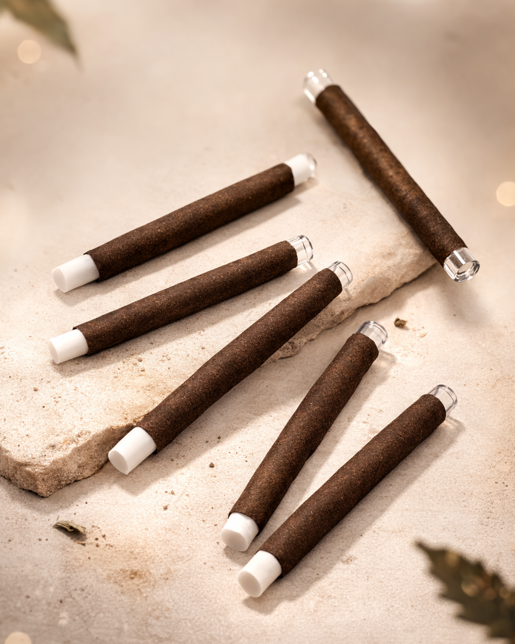 Fortune Hemp Wrap Blunts – Tube Pre-Rolled with Glass Tips | 109/9mm King Size | 150 Count | 100% Natural Hemp