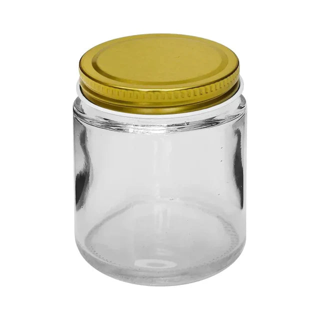 4 Oz Clear Straight-sided Glass Salsa Jar With Metal Lid - 120 Count