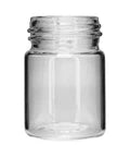 42 Mm - 30 Mm Clear Glass Jar With Square Cap - 745 Count