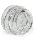 5 Ml Clear Round Glass Concentrate Jar With Cap - 50 Count