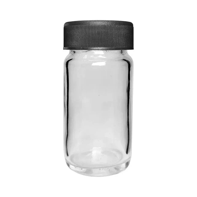85 Mm - 42 Mm Clear Round Glass Jar With Cap - 180 Count