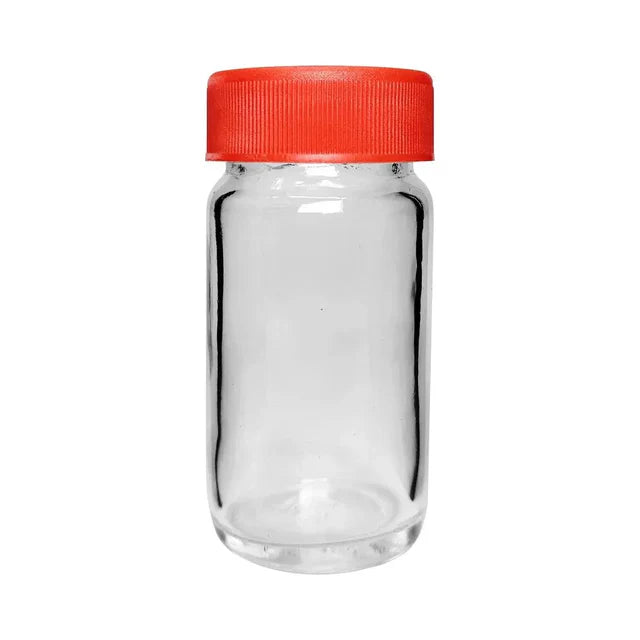 85 Mm - 42 Mm Clear Round Glass Jar With Cap - 180 Count