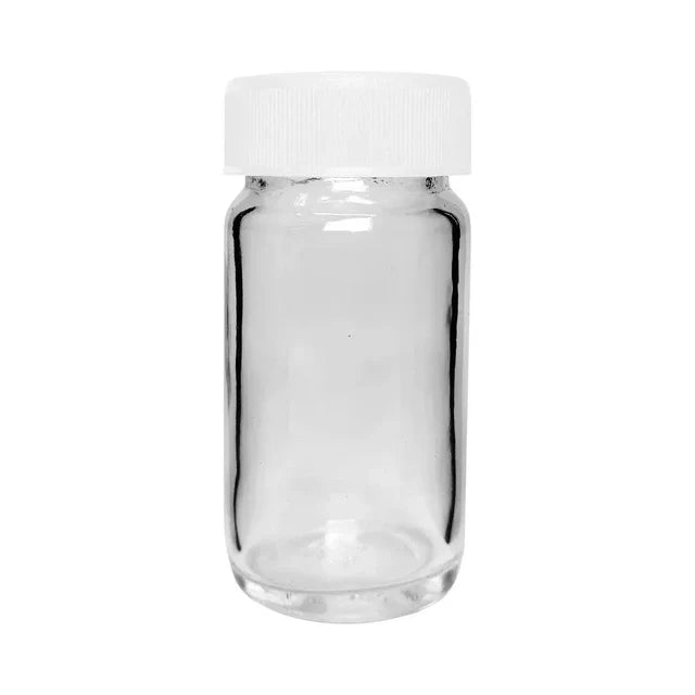 85 Mm - 42 Mm Clear Round Glass Jar With Cap - 180 Count