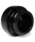 9 Ml Black Round Uv Glass Concentrate Jar With Cap - 50 Count