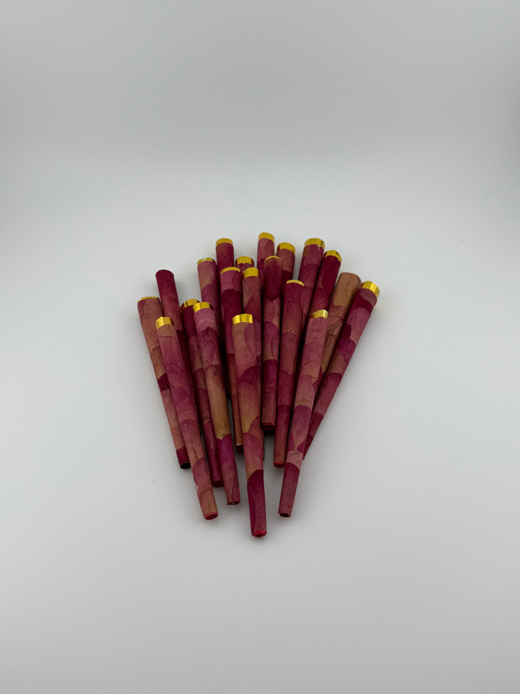 FORTUNE FLOWER PETAL CONES JAR - 20 COUNTS ( MADE FROM REAL FLOWERS )