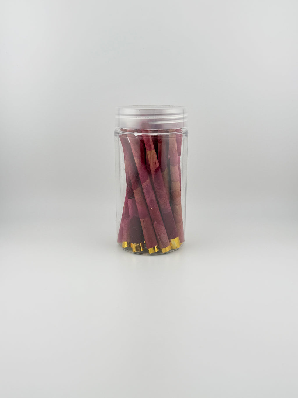 FORTUNE FLOWER PETAL CONES JAR - 20 COUNTS ( MADE FROM REAL FLOWERS )