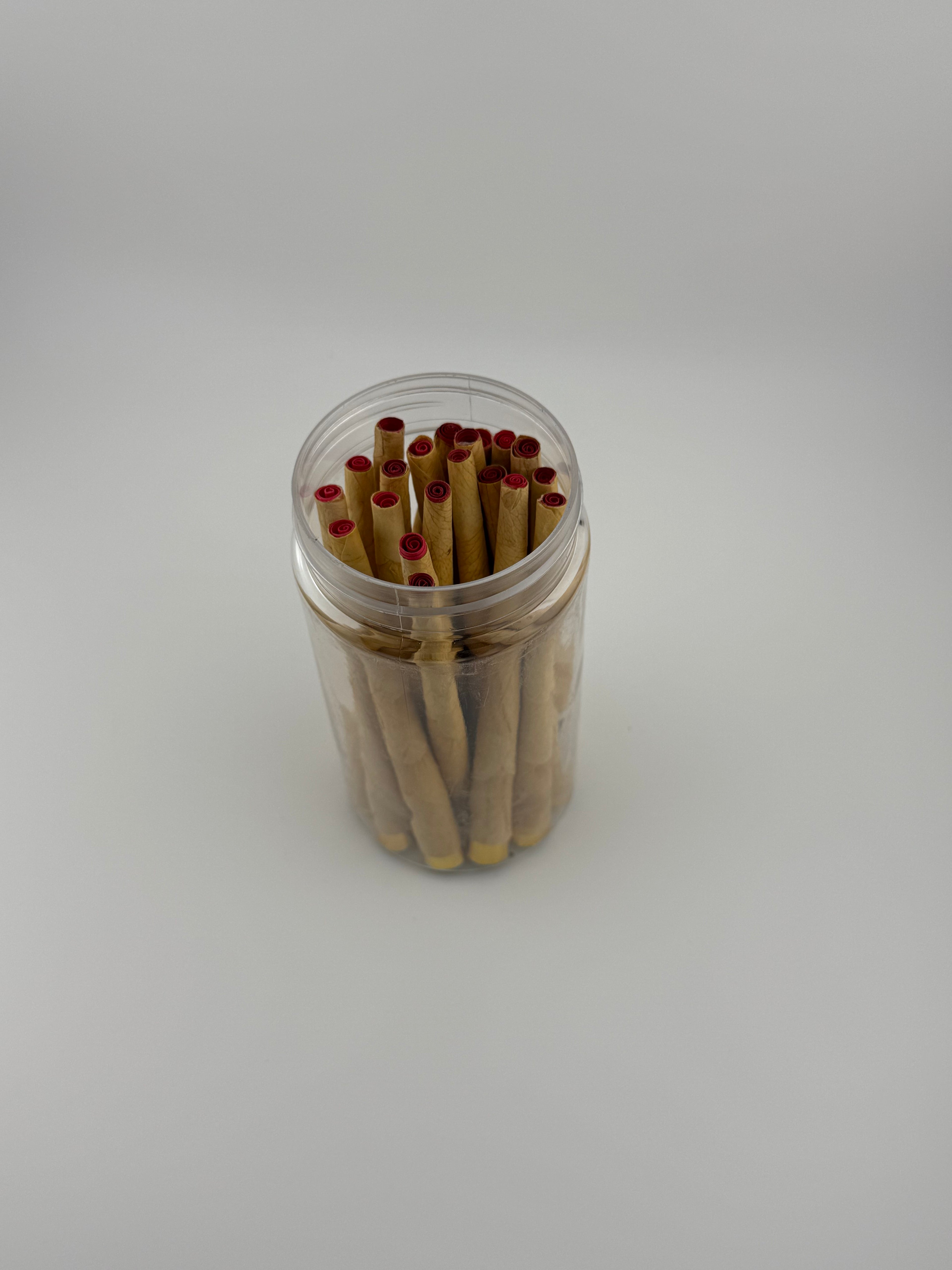 FORTUNE FLOWER PETAL CONES JAR - 20 COUNTS ( MADE FROM REAL FLOWERS )