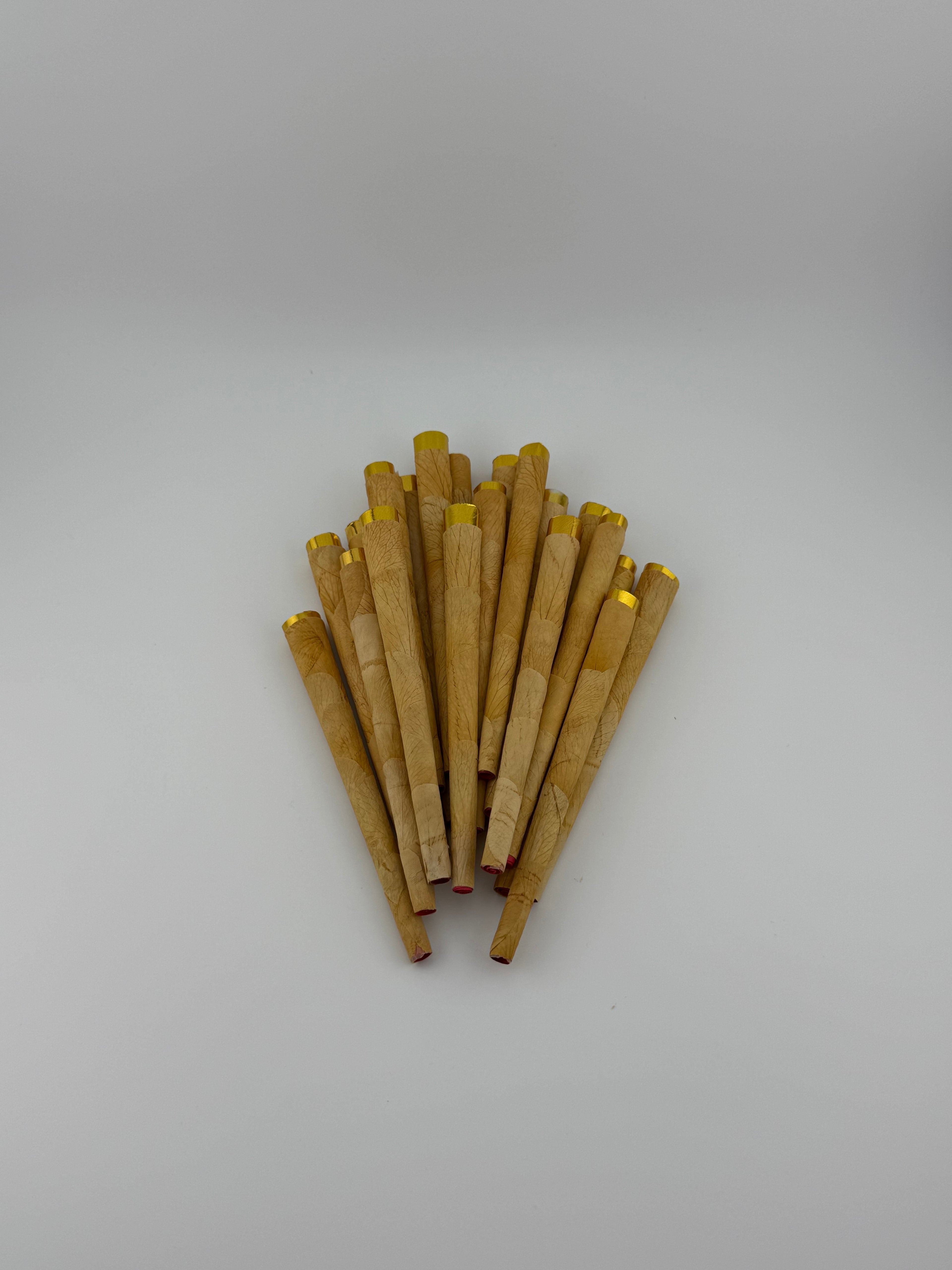 FORTUNE FLOWER PETAL CONES JAR - 20 COUNTS ( MADE FROM REAL FLOWERS )