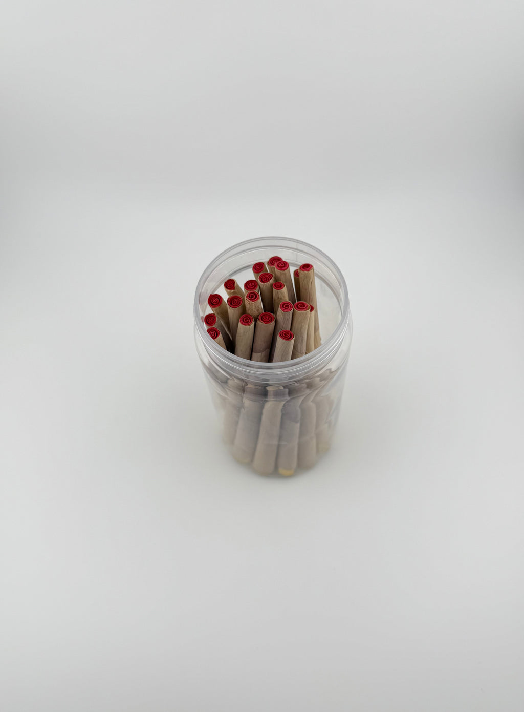 FORTUNE FLOWER PETAL CONES JAR - 20 COUNTS ( MADE FROM REAL FLOWERS )