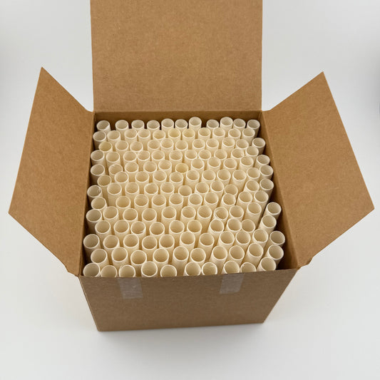 Fortune bleached paper – Pre-Rolled with Glass Tips | 70/10mm  | 140 Count | 100% Natural bleached