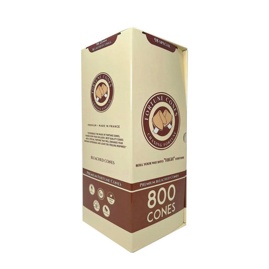 98mm - 26mm 98 Special Unbleached Pre-rolled Cones - (800 Count)