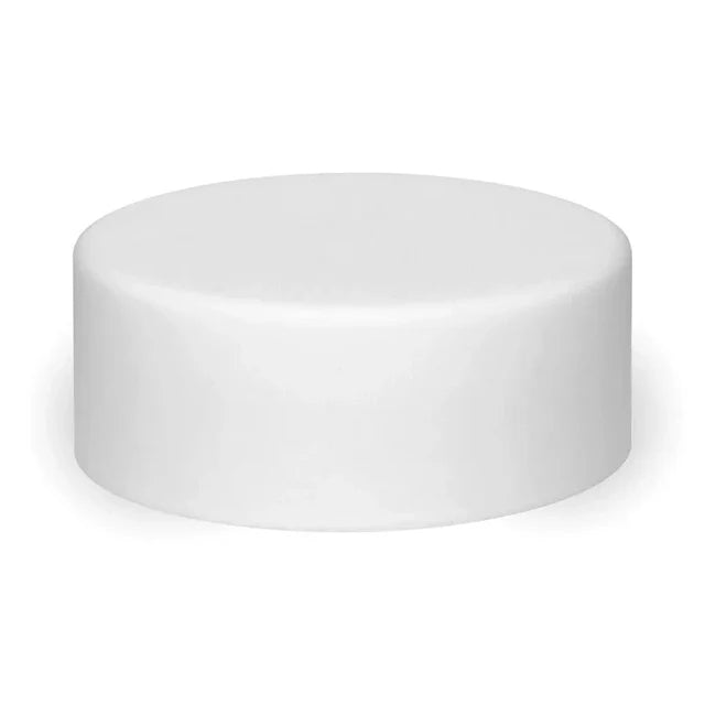 Child Resistant 1 Oz Clear Round Glass Jar With Cap - 200 Count