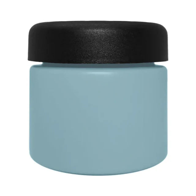 Child Resistant 2 Oz Opaque Round Glass Jar With Slim Cap - 160 Count