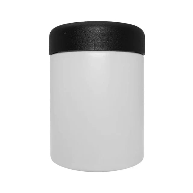 Child Resistant 4 Oz Opaque Round Glass Jar With Slim Cap - 120 Count