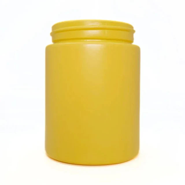 Child Resistant 4 Oz Opaque Round Glass Jar With Slim Cap - 120 Count