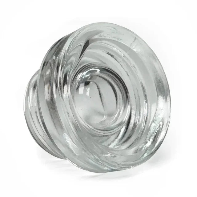 Child Resistant 5 Ml Clear Round Glass Concentrate Jar With Black Round Cap - 480 Count