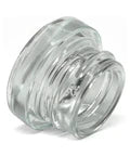 Child Resistant 5 Ml Clear Round Glass Concentrate Jar With Cap - 50 Count
