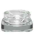 Child Resistant 5 Ml Clear Square Glass Concentrate Jar With Cap - 480 Count