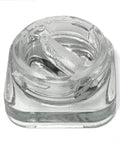 Child Resistant 5 Ml Clear Square Glass Dual Compartment Concentrate Jar With Cap - 480 Count