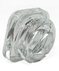 Child Resistant 5 Ml Clear Square Glass Dual Compartment Concentrate Jar With Cap - 480 Count