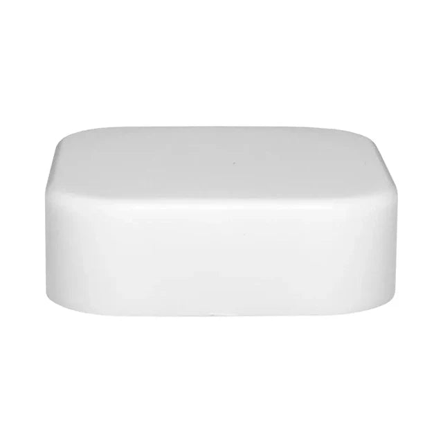 Child Resistant 5 Ml White Square Glass Concentrate Jar With Cap - 480 Count