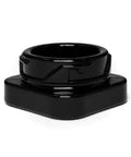 Child Resistant 9 Ml Black Square Glass Concentrate Jar With Cap - 360 Count