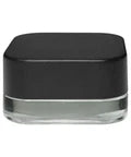 Child Resistant 9 Ml Clear Square Glass Concentrate Jar With Cap - 50 Count