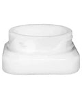 Child Resistant 9 Ml White Square Glass Concentrate Jar With Cap - 360 Count